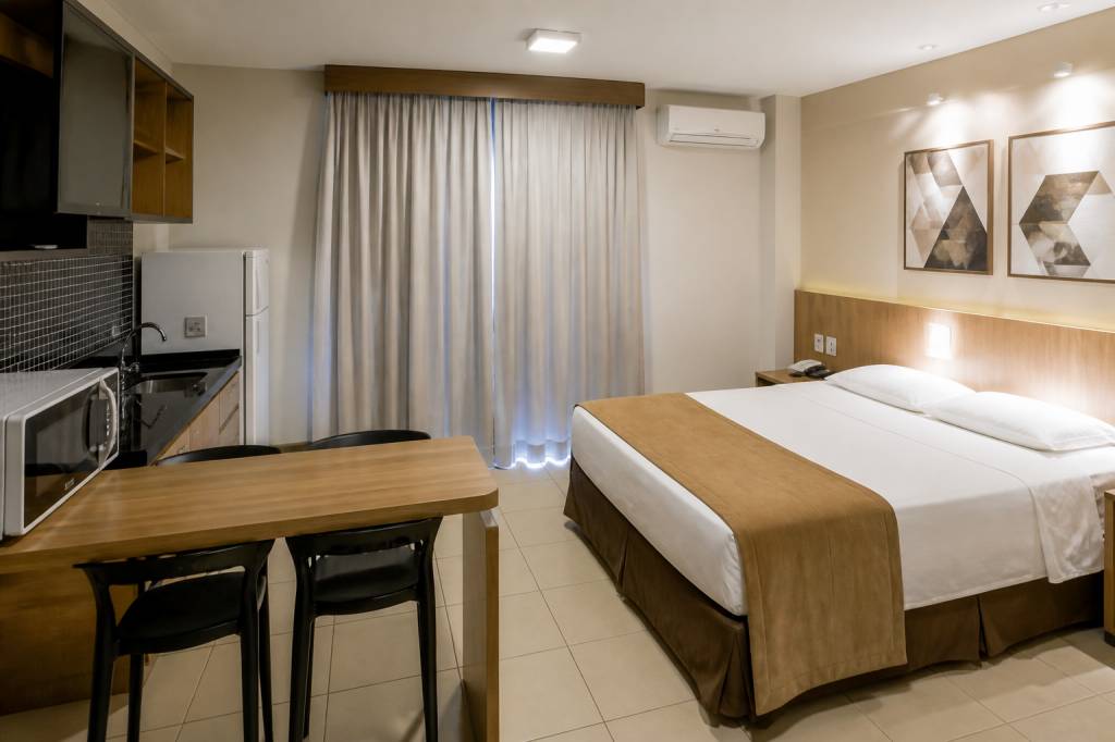 Acqua Ville Flats II: conforto, localização e hospedagem no Brasil